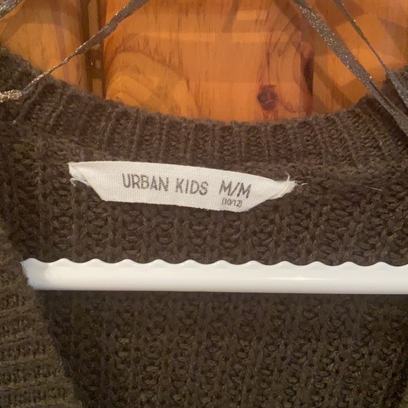 Urban Kids Olive Green Cardigan - Picture 4 of 4